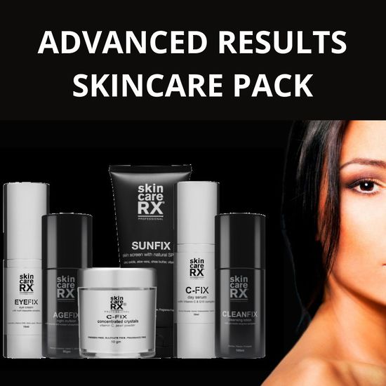 SKINCARERX ADVANCED RESULTS SKINCARE PACK RECEIVE A FREE CLEANFIX